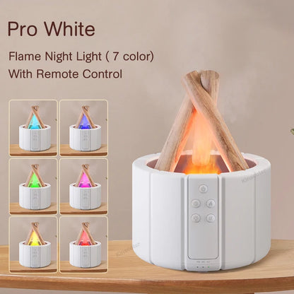 Flame Aroma Diffuser — Cozy Ambiance & Aromatherapy for Your Home