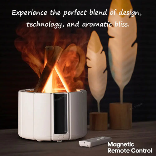 Flame Aroma Diffuser — Cozy Ambiance & Aromatherapy for Your Home