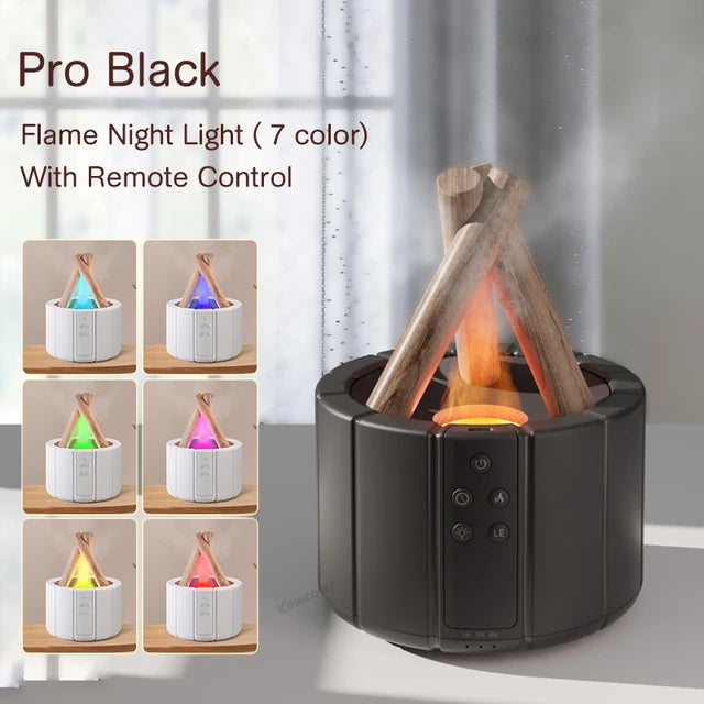 Flame Aroma Diffuser — Cozy Ambiance & Aromatherapy for Your Home