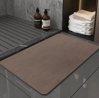 Diatomite Bathroom Mat — Fast-Drying, Non-Slip & Modern
