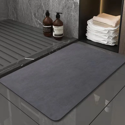 Diatomite Bathroom Mat — Fast-Drying, Non-Slip & Modern