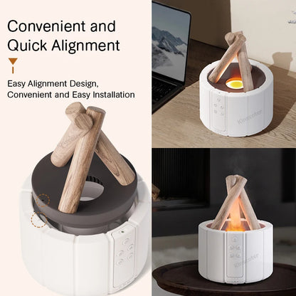 Flame Aroma Diffuser — Cozy Ambiance & Aromatherapy for Your Home
