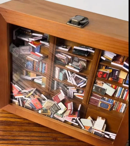 Anxiety Bookshelf Ornament — Shake Away Stress in Style
