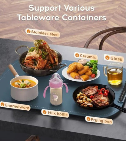 Portable Food Warming Tray — Keep Every Dish Hot & Ready