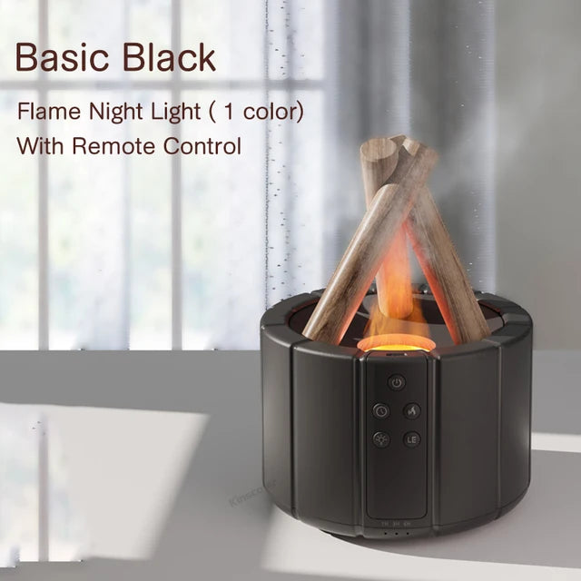 Flame Aroma Diffuser — Cozy Ambiance & Aromatherapy for Your Home
