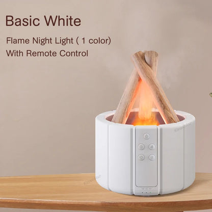 Flame Aroma Diffuser — Cozy Ambiance & Aromatherapy for Your Home