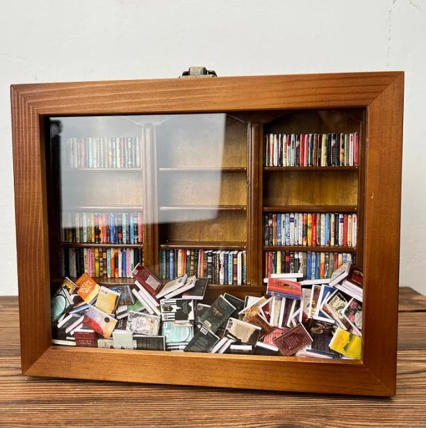 Anxiety Bookshelf Ornament — Shake Away Stress in Style