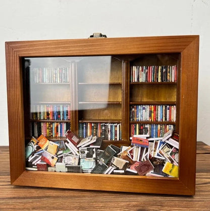 Anxiety Bookshelf Ornament — Shake Away Stress in Style