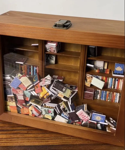 Anxiety Bookshelf Ornament — Shake Away Stress in Style